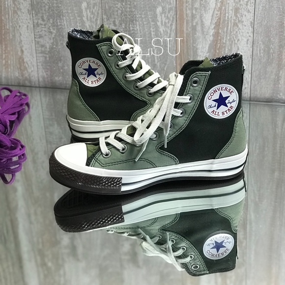 Converse Ctas 70 Hiker Hi Capulet Olive Canvas W - Picture 6 of 8